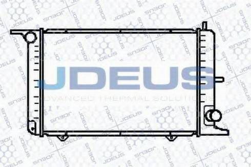 Jdeus 012M06 - Radiator, mühərrikin soyudulması furqanavto.az