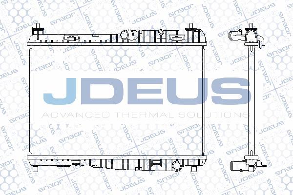 Jdeus 012M35 - Radiator, mühərrikin soyudulması furqanavto.az