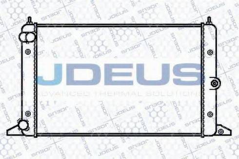 Jdeus 012M22 - Radiator, mühərrikin soyudulması furqanavto.az