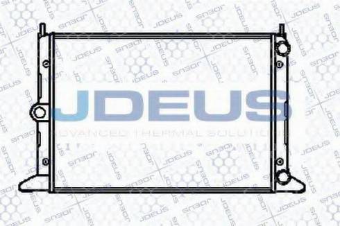 Jdeus 012V09 - Radiator, mühərrikin soyudulması furqanavto.az