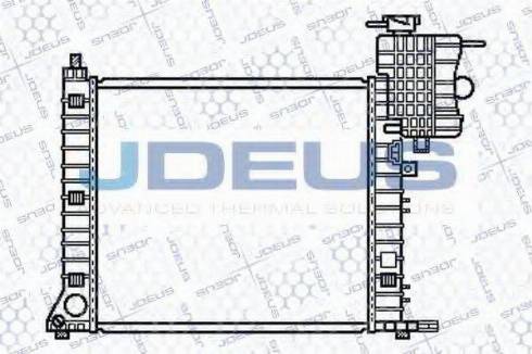 Jdeus 017M38 - Radiator, mühərrikin soyudulması furqanavto.az