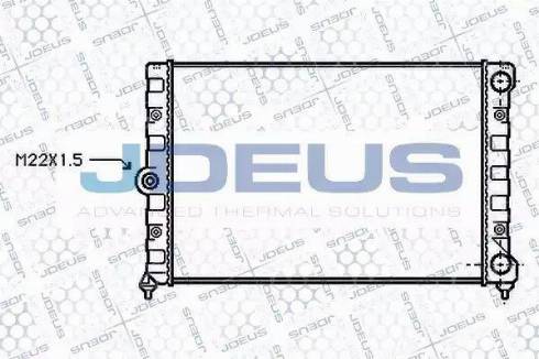 Jdeus 030M47 - Radiator, mühərrikin soyudulması furqanavto.az