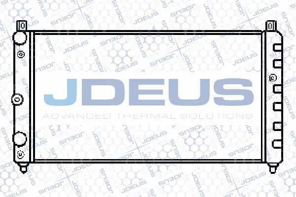 Jdeus 038M01 - Radiator, mühərrikin soyudulması furqanavto.az