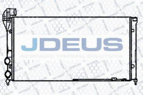 Jdeus 025M21 - Radiator, mühərrikin soyudulması furqanavto.az