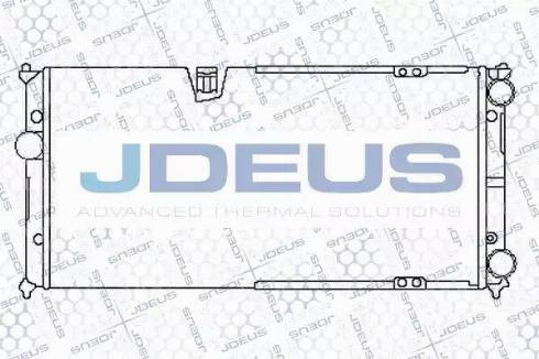 Jdeus 025V13 - Radiator, mühərrikin soyudulması furqanavto.az