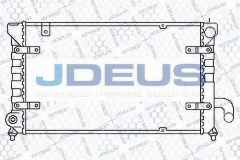 Jdeus 025V17 - Radiator, mühərrikin soyudulması furqanavto.az