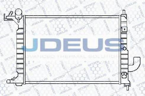 Jdeus 020M33A - Radiator, mühərrikin soyudulması furqanavto.az