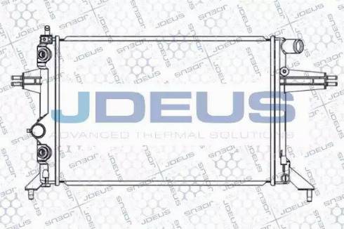 Jdeus 020M29 - Radiator, mühərrikin soyudulması furqanavto.az