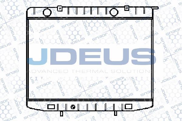 Jdeus 020M22 - Radiator, mühərrikin soyudulması furqanavto.az