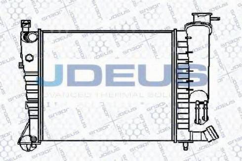 Jdeus 021B21 - Radiator, mühərrikin soyudulması furqanavto.az