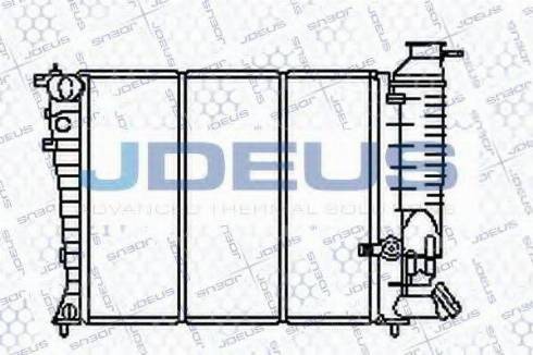 Jdeus 021E31 - Radiator, mühərrikin soyudulması furqanavto.az