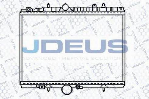 Jdeus 021M38 - Radiator, mühərrikin soyudulması furqanavto.az