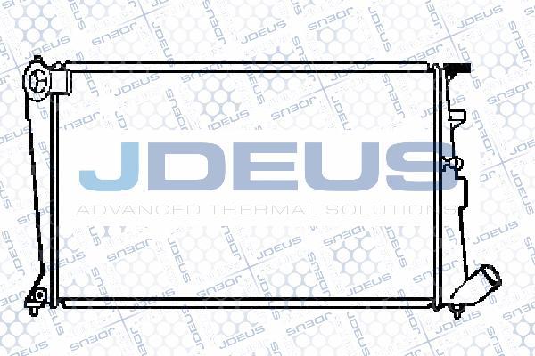 Jdeus 021V28 - Radiator, mühərrikin soyudulması furqanavto.az
