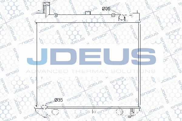 Jdeus 028M06 - Radiator, mühərrikin soyudulması furqanavto.az