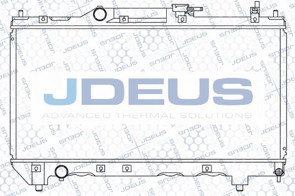 Jdeus 028N49 - Radiator, mühərrikin soyudulması furqanavto.az