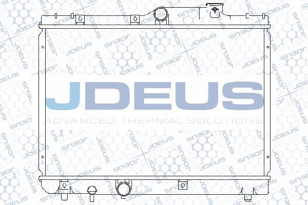 Jdeus 028N47 - Radiator, mühərrikin soyudulması furqanavto.az
