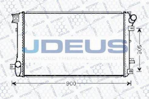 Jdeus 023M89 - Radiator, mühərrikin soyudulması furqanavto.az