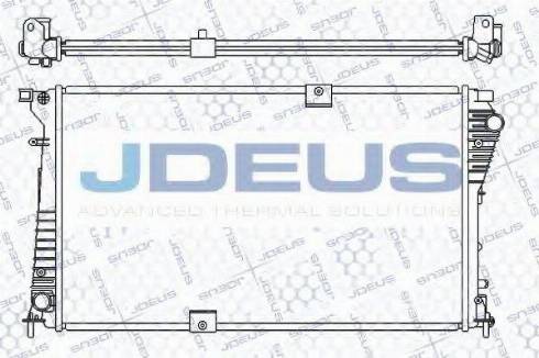 Jdeus 023M39 - Radiator, mühərrikin soyudulması furqanavto.az