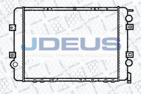 Jdeus 023M79 - Radiator, mühərrikin soyudulması furqanavto.az