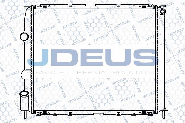 Jdeus 023M77 - Radiator, mühərrikin soyudulması furqanavto.az