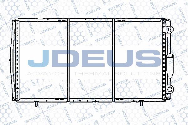 Jdeus 023V31 - Radiator, mühərrikin soyudulması furqanavto.az