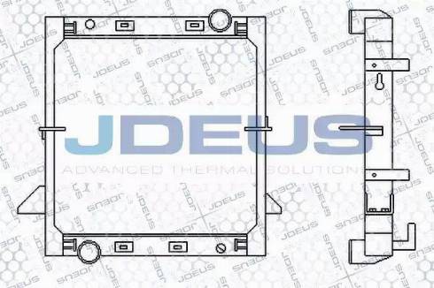 Jdeus 114M08 - Radiator, mühərrikin soyudulması furqanavto.az