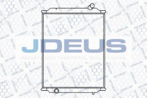 Jdeus 123M06B - Radiator, mühərrikin soyudulması furqanavto.az