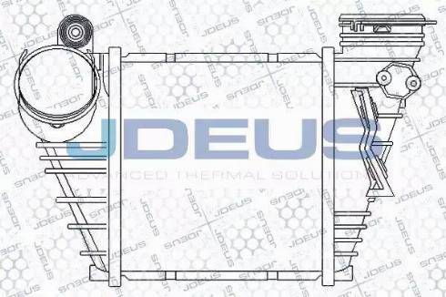 Jdeus 801M05A - Intercooler, şarj cihazı furqanavto.az