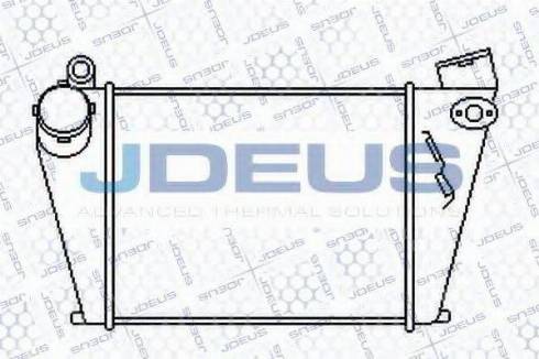 Jdeus 801M05 - Intercooler, şarj cihazı furqanavto.az