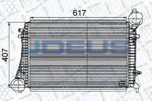 Jdeus 801M32 - Intercooler, şarj cihazı furqanavto.az