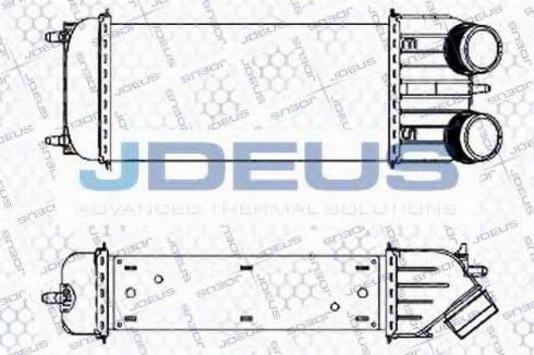 Jdeus 807M54 - Intercooler, şarj cihazı furqanavto.az