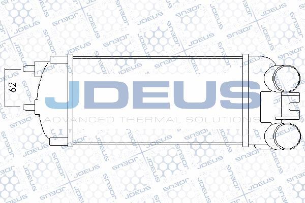 Jdeus 807M58A - Intercooler, şarj cihazı furqanavto.az