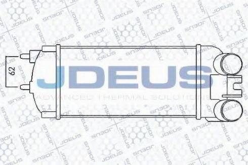 Jdeus 807M58 - Intercooler, şarj cihazı furqanavto.az