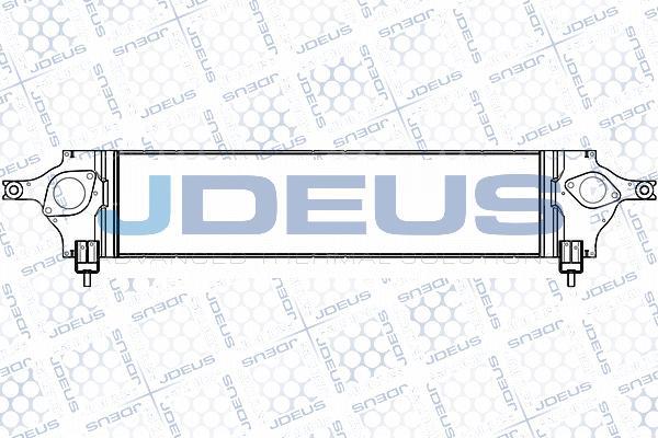 Jdeus 819M62A - Intercooler, şarj cihazı furqanavto.az