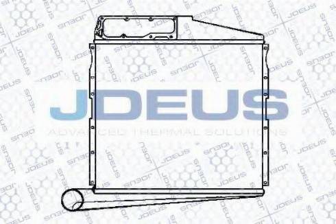 Jdeus 815B01 - Intercooler, şarj cihazı furqanavto.az