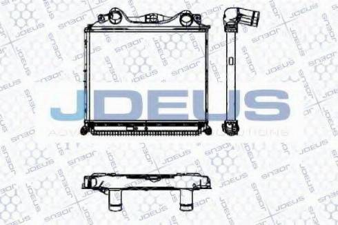 Jdeus 815M09 - Intercooler, şarj cihazı furqanavto.az