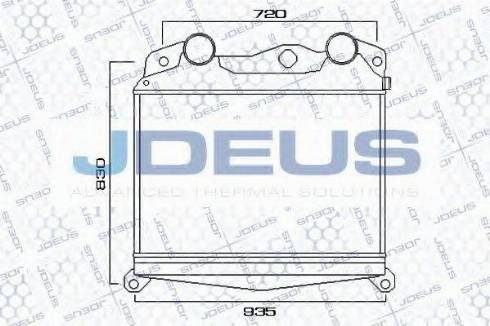 Jdeus 815M14A - Intercooler, şarj cihazı furqanavto.az