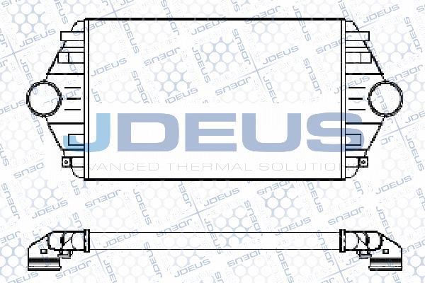 Jdeus 811M53A - Intercooler, şarj cihazı furqanavto.az