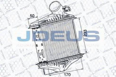 Jdeus 817M84 - Intercooler, şarj cihazı furqanavto.az