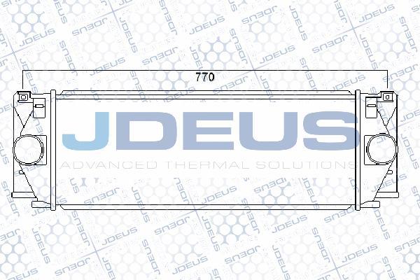 Jdeus 817M83A - Intercooler, şarj cihazı furqanavto.az