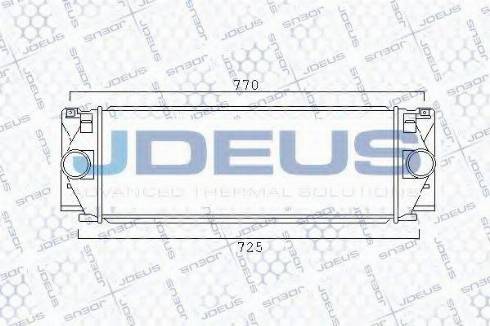 Jdeus 830M54A - Intercooler, şarj cihazı furqanavto.az