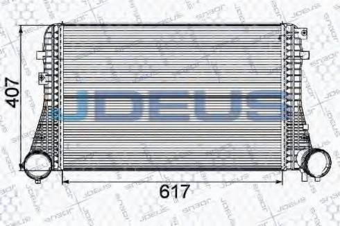 Jdeus 830M26 - Intercooler, şarj cihazı furqanavto.az