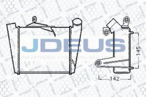 Jdeus 825M29 - Intercooler, şarj cihazı furqanavto.az