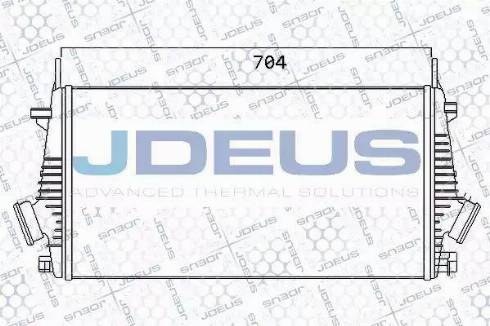 Jdeus 820M71A - Intercooler, şarj cihazı furqanavto.az