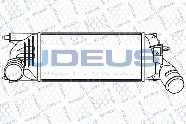 Jdeus 821M39A - Intercooler, şarj cihazı furqanavto.az