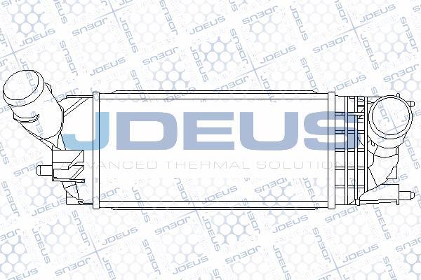 Jdeus 821M37A - Intercooler, şarj cihazı furqanavto.az