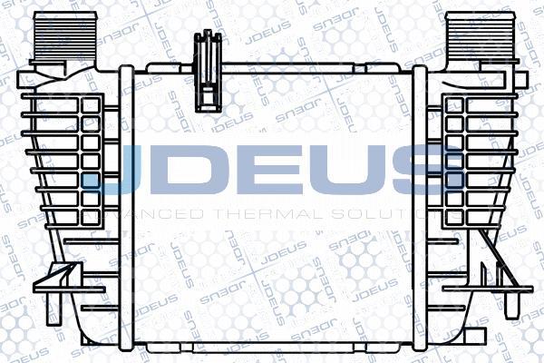 Jdeus 823M42A - Intercooler, şarj cihazı furqanavto.az