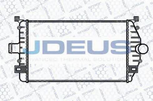 Jdeus 823M74 - Intercooler, şarj cihazı furqanavto.az