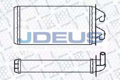 Jdeus 211M09 - İstilik dəyişdiricisi, daxili isitmə furqanavto.az