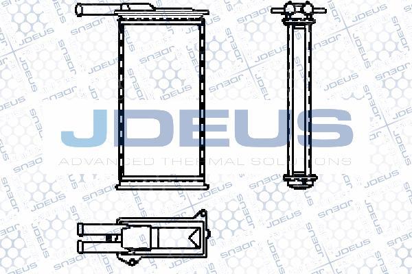 Jdeus 212B04 - İstilik dəyişdiricisi, daxili isitmə furqanavto.az